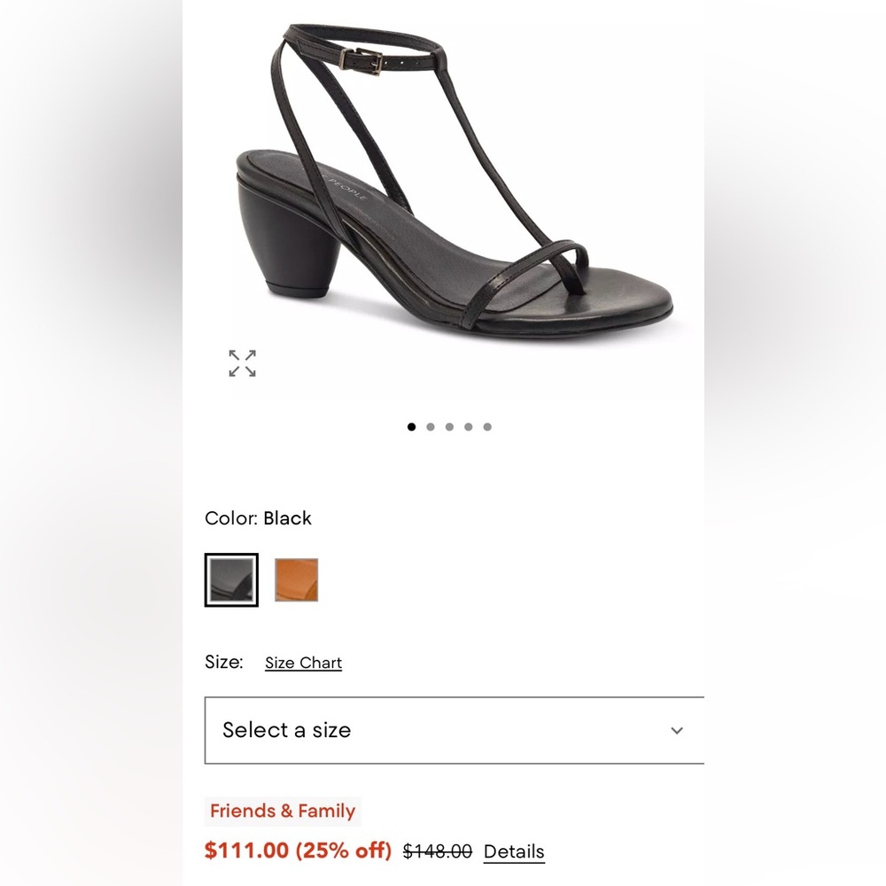 Free People Elegant Black Sandals size 9.5. Worn once.